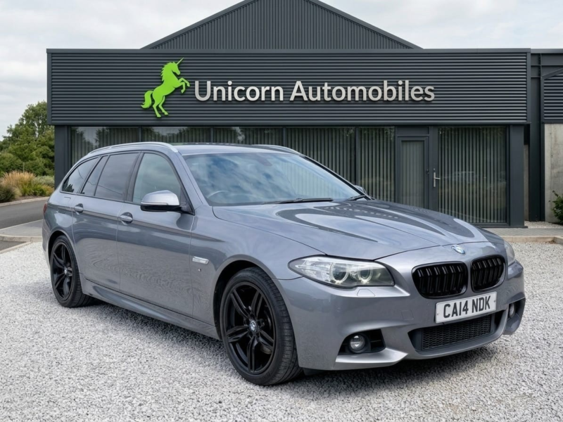 2014 BMW 5 Series 2.0 520d M Sport Touring in Grey — image 1