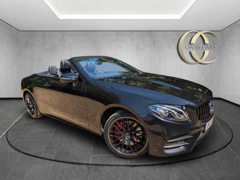 2021 Mercedes-Benz E Class 2.9 E400d Amg Line Cabriolet G-Tronic+ 4matic Euro 6 (s/s) 2dr in Black — image 1