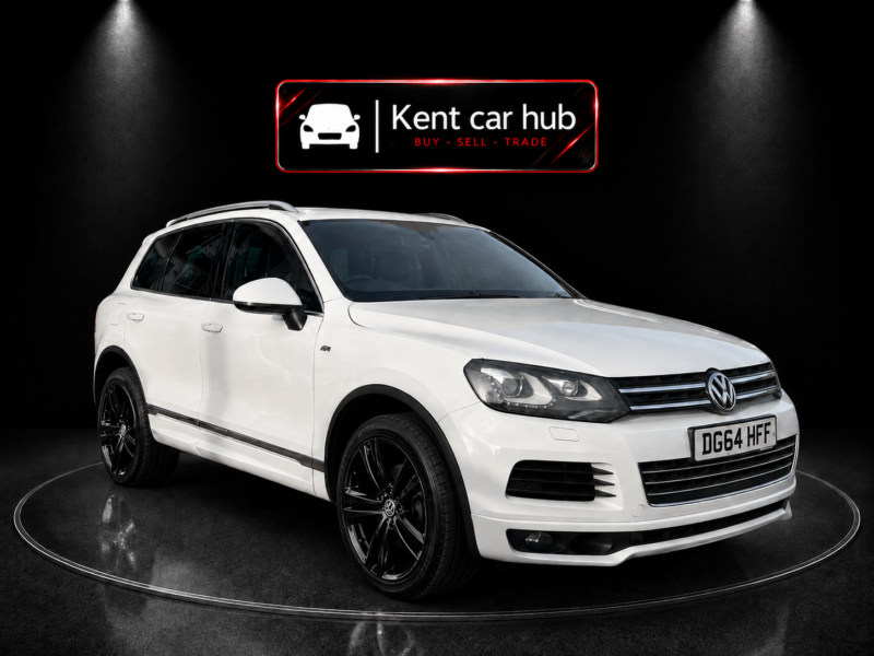 2014 Volkswagen Touareg 3.0 Tdi V6 Bluemotion Tech R-Line in White — image 1