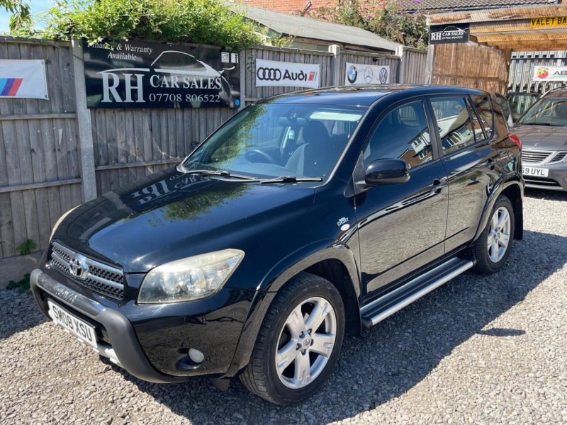 2008 Toyota Rav4 2.2 D-4d Sr 180 4WD 5dr in Black — image 1