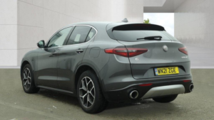 2021 Alfa Romeo Stelvio 2.2 Td Lusso Ti Auto Q4 AWD Euro 6 (s/s) 5dr in Grey — image 4