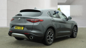 2021 Alfa Romeo Stelvio 2.2 Td Lusso Ti Auto Q4 AWD Euro 6 (s/s) 5dr in Grey — image 5