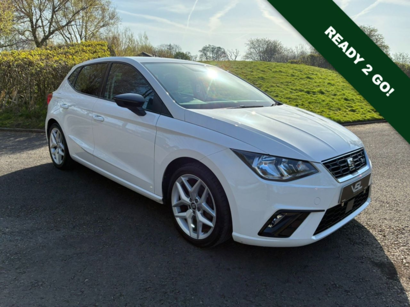 2018 SEAT Ibiza 1.0 Tsi Fr Hatchback 5dr Petrol Manual Euro 6 (s/s) (115 Ps) in White/black — image 1