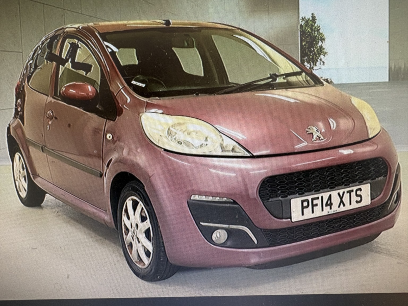 2014 Peugeot 107 1.0 12v Allure in Purple — image 1