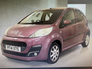 2014 Peugeot 107 1.0 12v Allure in Purple — image 2