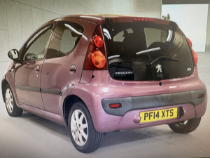 2014 Peugeot 107 1.0 12v Allure in Purple — image 3