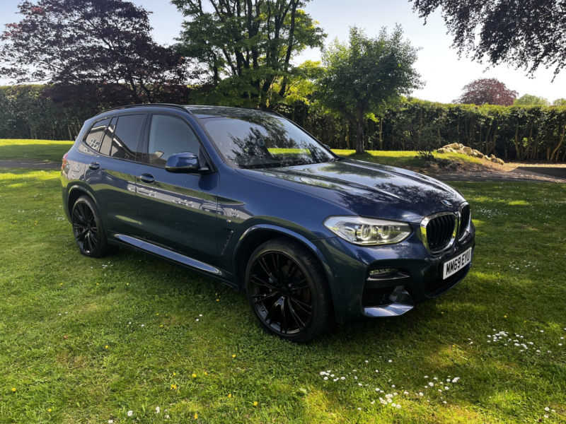 2019 BMW X3 2.0 X3 Xdrive Black Edition 20d M Sport,sat Nav,heated Seats,21s,fsh in Blue — image 1