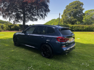 2019 BMW X3 2.0 X3 Xdrive Black Edition 20d M Sport,sat Nav,heated Seats,21s,fsh in Blue — image 3
