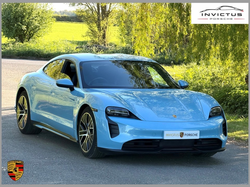 2022 Porsche Taycan Performance Plus 93.4kwh in Blue — image 1