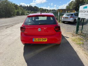2019 Volkswagen Polo 1.0 Evo Se Hatchback 5dr Petrol Manual Euro 6 (s/s) (80 Ps) in Red — image 5