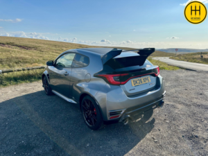 2026 Toyota Yaris 1.6t Gr Aero Performance Hatchback 3dr Petrol Manual AWD Euro 6 (280 Ps) in Grey — image 5