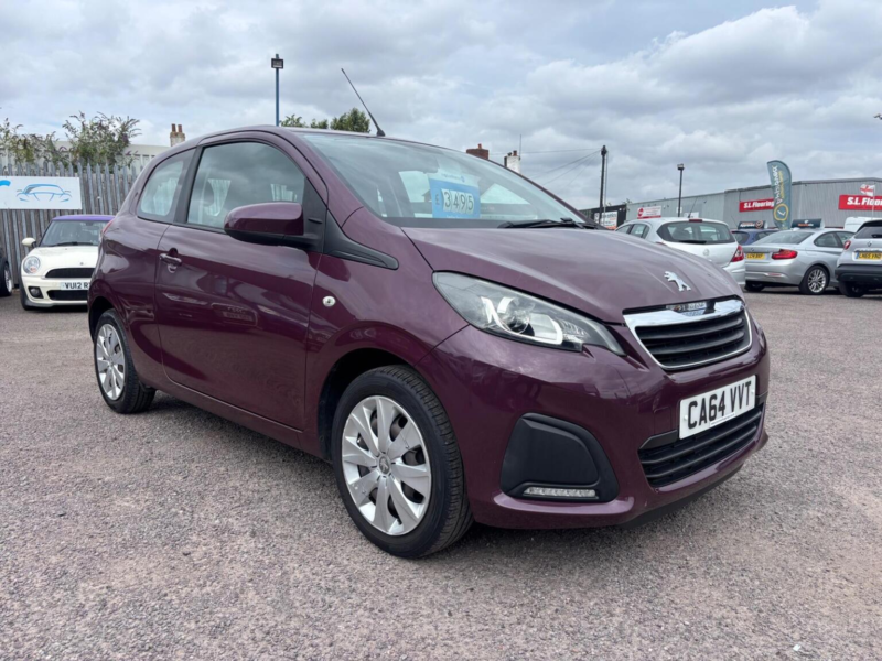 2015 Peugeot 108 1.0 Vti Active Euro 5 3dr Euro 5 in Purple — image 1