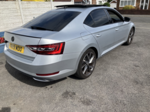 2019 Skoda Superb 1.5 Tsi Act Sportline in Silver — image 2