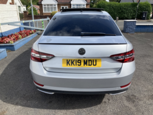 2019 Skoda Superb 1.5 Tsi Act Sportline in Silver — image 3