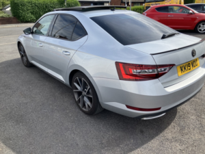 2019 Skoda Superb 1.5 Tsi Act Sportline in Silver — image 4