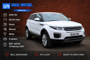 2016 Land Rover Range Rover Evoque