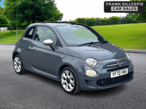 2020 Fiat 500 1.0 Mhev Rock Star Euro 6 (s/s) 3dr in Grey — image 3