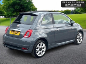 2020 Fiat 500 1.0 Mhev Rock Star Euro 6 (s/s) 3dr in Grey — image 5