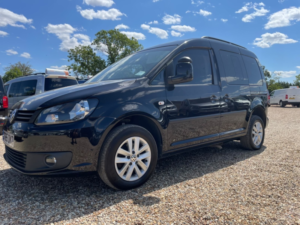 2016 Volkswagen Caddy Life Drive From Wheelchair Access Vehicle Wav 1.6 Tdi Cr in Black — image 2