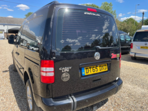 2016 Volkswagen Caddy Life Drive From Wheelchair Access Vehicle Wav 1.6 Tdi Cr in Black — image 3