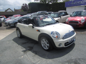 2012 MINI Convertible 1.6 Cooper D Convertible in White — image 2