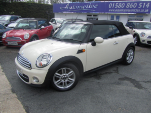 2012 MINI Convertible 1.6 Cooper D Convertible in White — image 3