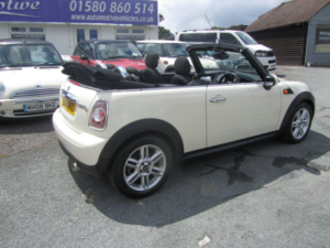 2012 MINI Convertible 1.6 Cooper D Convertible in White — image 5