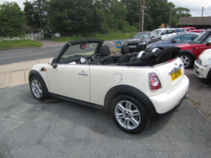 2012 MINI Convertible 1.6 Cooper D Convertible in White — image 6