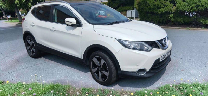 2015 Nissan Qashqai 1.5 Dci N-Tec+ 2WD Euro 6 (s/s) 5dr in White — image 1