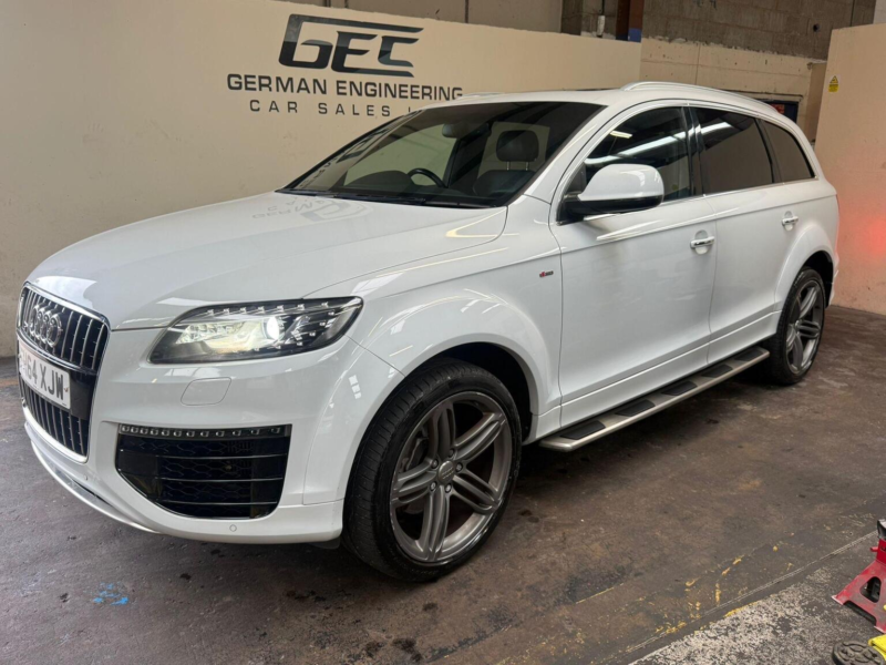 2015 Audi Q7 3.0 Tdi V6 S Line Sport Edition Tiptronic Quattro Euro 5 (s/s) 5dr in White — image 1