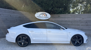 2014 Audi A7 3.0 Tdi V6 Black Edition in White — image 3
