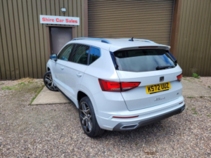 2023 SEAT Ateca 1.5 Tsi Evo Fr Sport DSG Euro 6 (s/s) 5dr in White — image 3