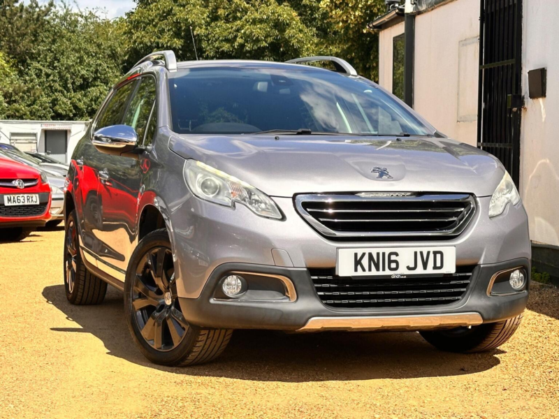 2016 Peugeot 2008 1.6 Bluehdi Feline Euro 6 (s/s) 5dr (mistral) in Grey — image 1