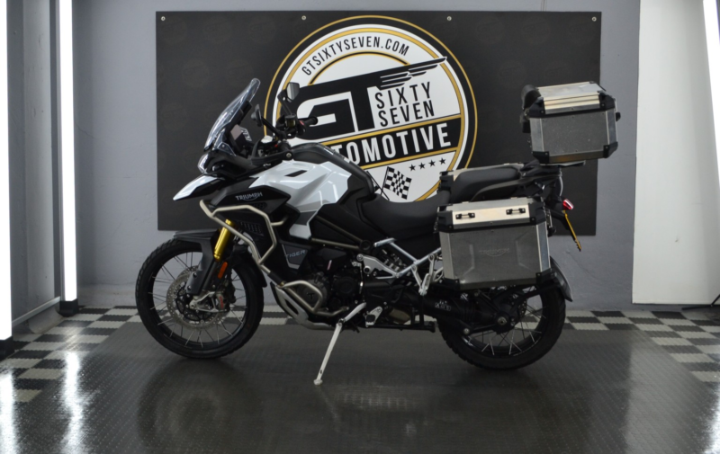 2023 Triumph Tiger 1200 Rally Explorer in White — image 1