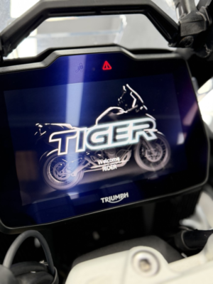 2023 Triumph Tiger 1200 Rally Explorer in White — image 2