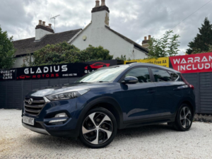2017 Hyundai Tucson 1.6 T-Gdi Sport Edition Euro 6 5dr in Blue — image 3