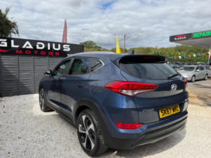 2017 Hyundai Tucson 1.6 T-Gdi Sport Edition Euro 6 5dr in Blue — image 4