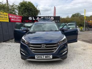 2017 Hyundai Tucson 1.6 T-Gdi Sport Edition Euro 6 5dr in Blue — image 5