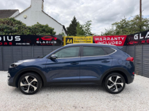 2017 Hyundai Tucson 1.6 T-Gdi Sport Edition Euro 6 5dr in Blue — image 6