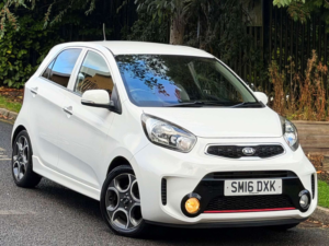 2016 Kia Picanto 1.25 Ecodynamics Sport Hatchback 5dr Petrol Manual Euro 6 (s/s) (84 Bhp) in White — image 3
