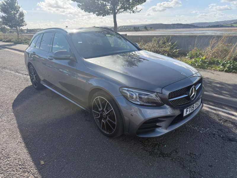 2019 Mercedes-Benz C Class 2.0 C220d Amg Line (premium) G-Tronic+ 4matic Euro 6 (s/s) 5dr in Grey — image 1
