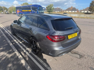 2019 Mercedes-Benz C Class 2.0 C220d Amg Line (premium) G-Tronic+ 4matic Euro 6 (s/s) 5dr in Grey — image 6