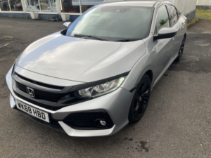 2018 Honda Civic 1.0 Vtec Turbo Sr in Silver — image 6