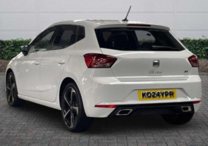 2024 SEAT Ibiza 1.0 Tsi Fr Sport DSG Euro 6 (s/s) 5dr in White — image 2