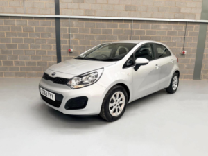 2013 Kia Rio 1.25 1 Euro 5 5dr in Silver — image 3