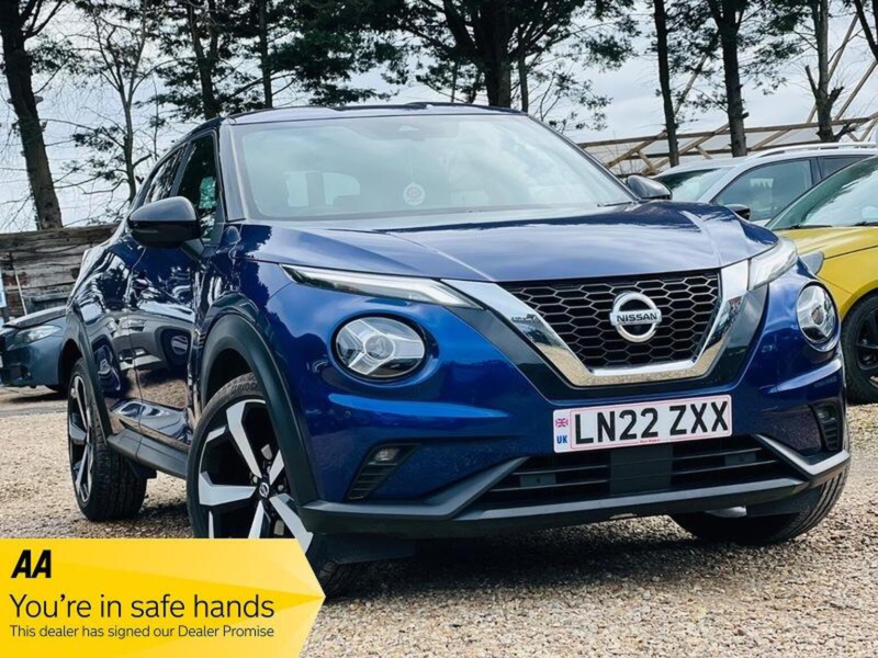 2022 Nissan Juke 1.0 Dig-T Tekna Dct Auto Euro 6 (s/s) 5dr in Blue — image 1