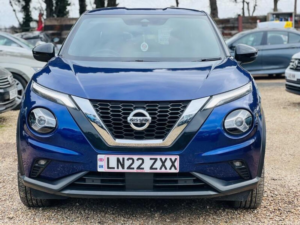 2022 Nissan Juke 1.0 Dig-T Tekna Dct Auto Euro 6 (s/s) 5dr in Blue — image 6