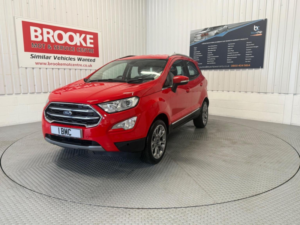 2018 Ford Ecosport 1.0t Ecoboost Titanium Euro 6 (s/s) 5dr in Red — image 3