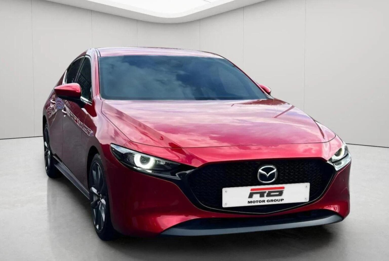 2019 Mazda Mazda3 2.0 Skyactiv-G Mhev Gt Sport Euro 6 (s/s) 5dr in Red — image 1