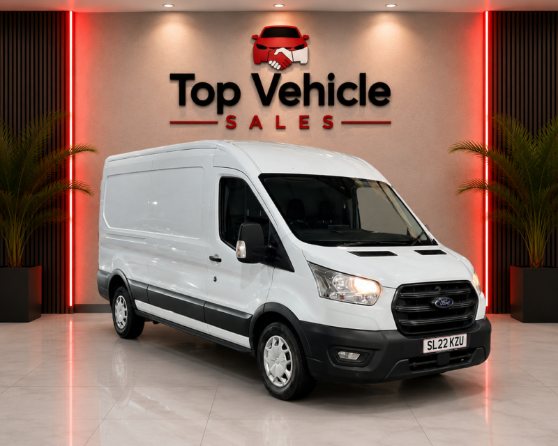 2022 Ford Transit 2.0 Transit Trend Van 350 L3 2.0l Ford Ecoblue 130ps Fwd 6 Speed Manual in White — image 1